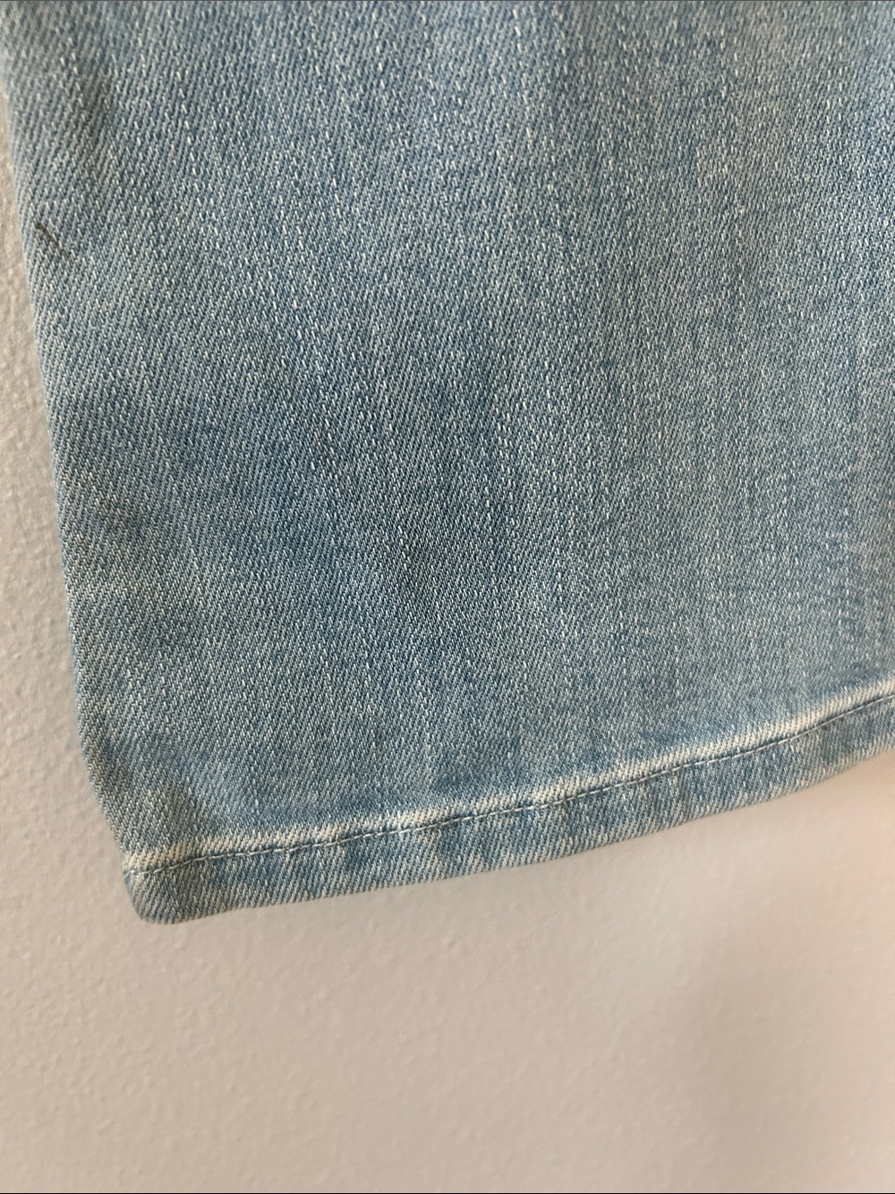 Frame Denim Braided Waist Light Blue Le Crop Mini Boot Jeans Size 24 - Picture 6 of 11